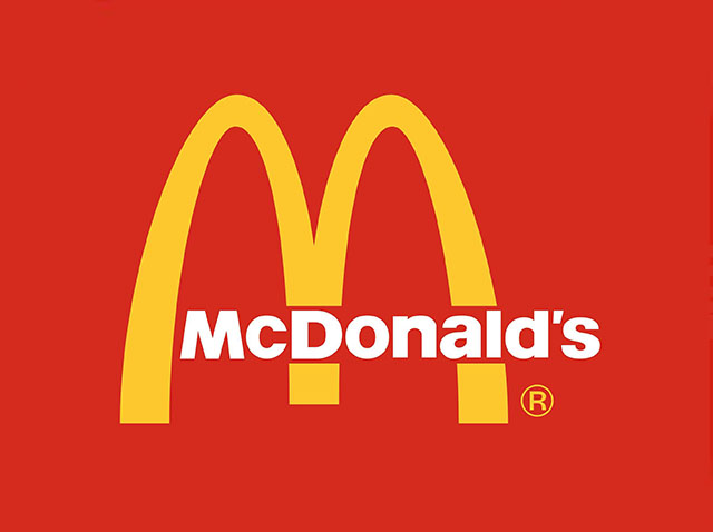 麦当劳餐饮品牌logo设计方案含义