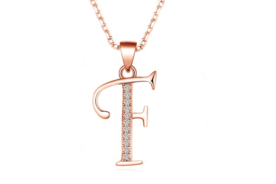 f字母珠宝logo设计